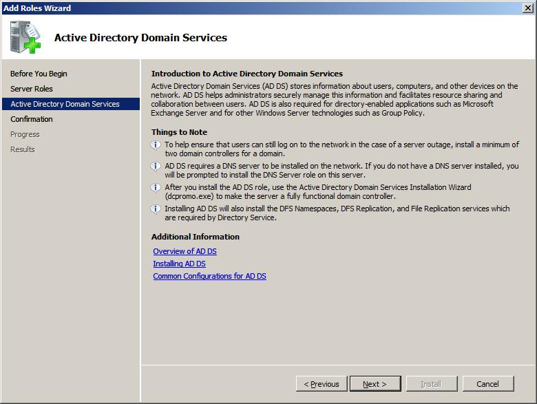 Configuring a Windows Server 2008 Machine 4.