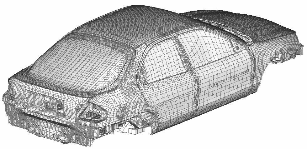 The mid 1990s Optimization of products Evolution of technology Full car body models ~