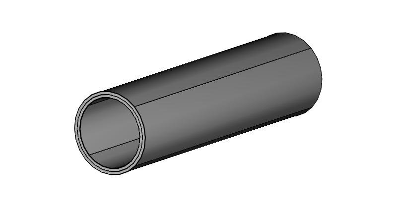 Wrapped Thick Cylinder Under Pressure and Thermal Loading Introduction This is a benchmark model for composite-materials analysis published by NAFEMS (Ref. 1).
