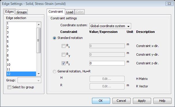 Application Mode Properties You can control the analysis type from the Application Mode Properties dialog box, which you open by selecting Properties on the Physics menu.