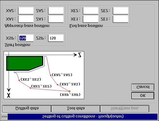 Setting Window] [Example of the