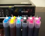After proper installation, the continuous ink system will produce high quality prints and will last up to 5 times longer than standard ink cartridges.