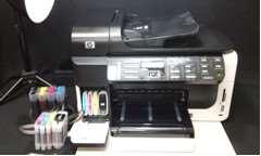 HP Officejet Pro 8000 8500 The continuous ink supply system is designed as a cost effective and economical way of replacing ink cartridges.
