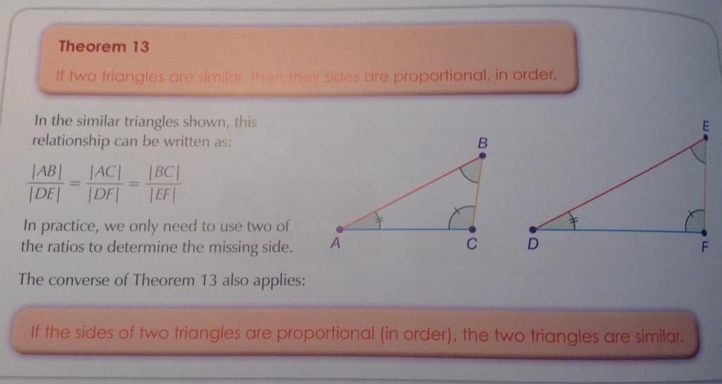 angles are the same are said to be similar.
