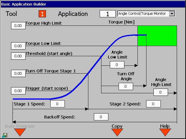 5.2 Basic Application Builder Fig. 5-2: Torque Control / Angle Monitor c00279en.bmp c00278en.bmp Fig. 5-3: Angle Control / Torque Monitor basic.