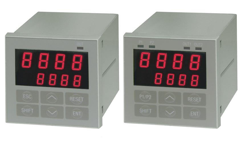 LINE SEIKI G0 SERIES ELECTRONIC P COUNTER or DIGITS ( Line LED Display) POWER SUPPLY (AC0 ~ 0V) PRESCALE FUNCTION KEY PROTECT, MEMORY DECIMAL POINT POSITIONING DUST / SPLASH PROOF G0 - G0 - MODEL