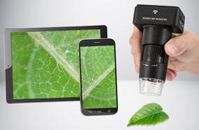 of the sample you are investigating, and these can also be stored on your device.