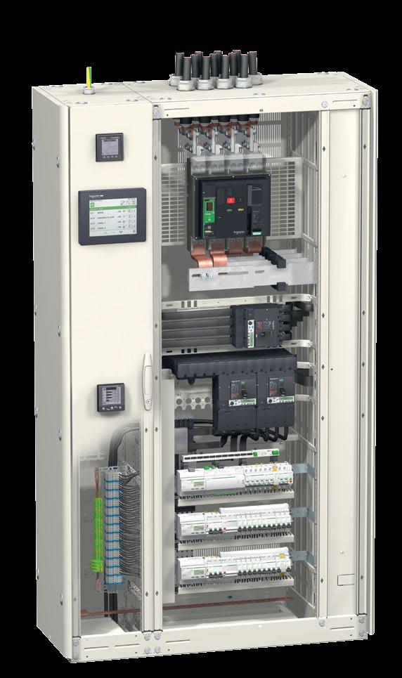 Life is On Schneider Electric Smart Panels integration Masterpact MTZ integration with Smart Panels architecture generates valuable data, enabling: MEASURE