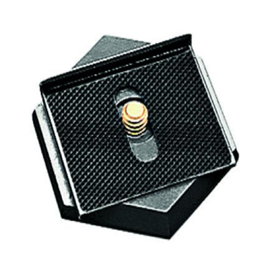 Hexagonal quick release plate with 3/8 screw. MANFROTTO 030 ARCHITECTURAL HEXAGON PLATE W/1/4in FIXING SCREW 030ARCH-14 $54.