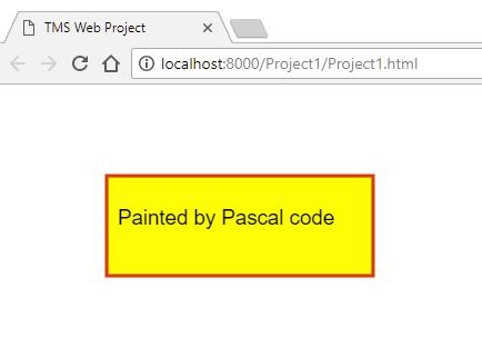 touch on the paintbox starts This example code snippet demonstrates
