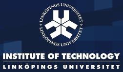 Linköping University Outline Optimization problems in ERT