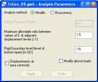 7.7 Raft analsis of GsRaft model Analsis New Analsis Task to open the Analsis Wiard : Solver Option dialog: Task name: Raft GsRaft model Solver option: Raft Analsis stage: GsRaft model Net to open
