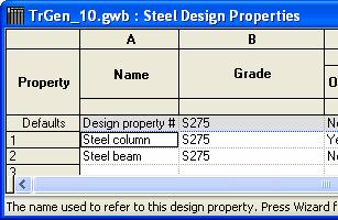 Modif design propert to 2 Right-click on the Graphic View background; Select List ; PB13 ; OK (to