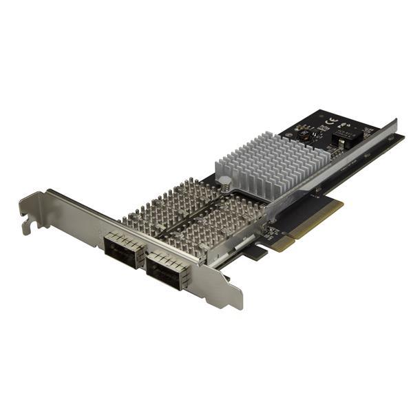 Dual-Port QSFP+ Server NIC Card - PCI Express - Intel Chip Product ID: PEX40GQSFDPI Get fast, high-bandwidth connectivity with this dual-port QSFP+ Network Interface Card.