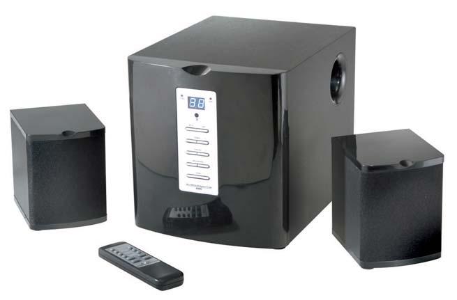 PC Audio Speaker Systems Thor 2.1 Speaker System Thor DSP ctn qty. 2 EDP-No. 21927 Multi-Channel Subwoofer System SP 2.1 DSP THO Thor the Nordic God of Thunder gives this high-quality 2.