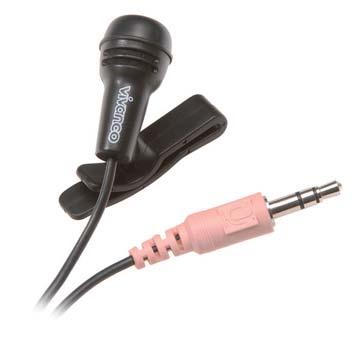 2 m - ANC microphone - Impedance < 10 kohms - Sensitivity -58 db +/-3 db - Packaging: blister PC Audio Clip Microphone ctn qty. 5 EDP-No.