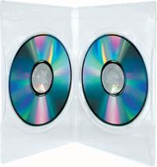 22008 DVD Hardcover Box, black - For 1 DVD incl.