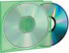 CD-ROMs with insert - Protects the CD from damage - Individually foil-wrapped - Dimensions: