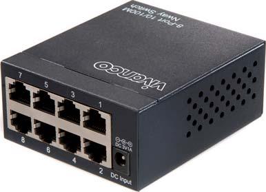 - For all 10/100 Mbps networks - Standards: IEEE 802.3 (10Base-T), 802.3u (100Base-TX) and 802.
