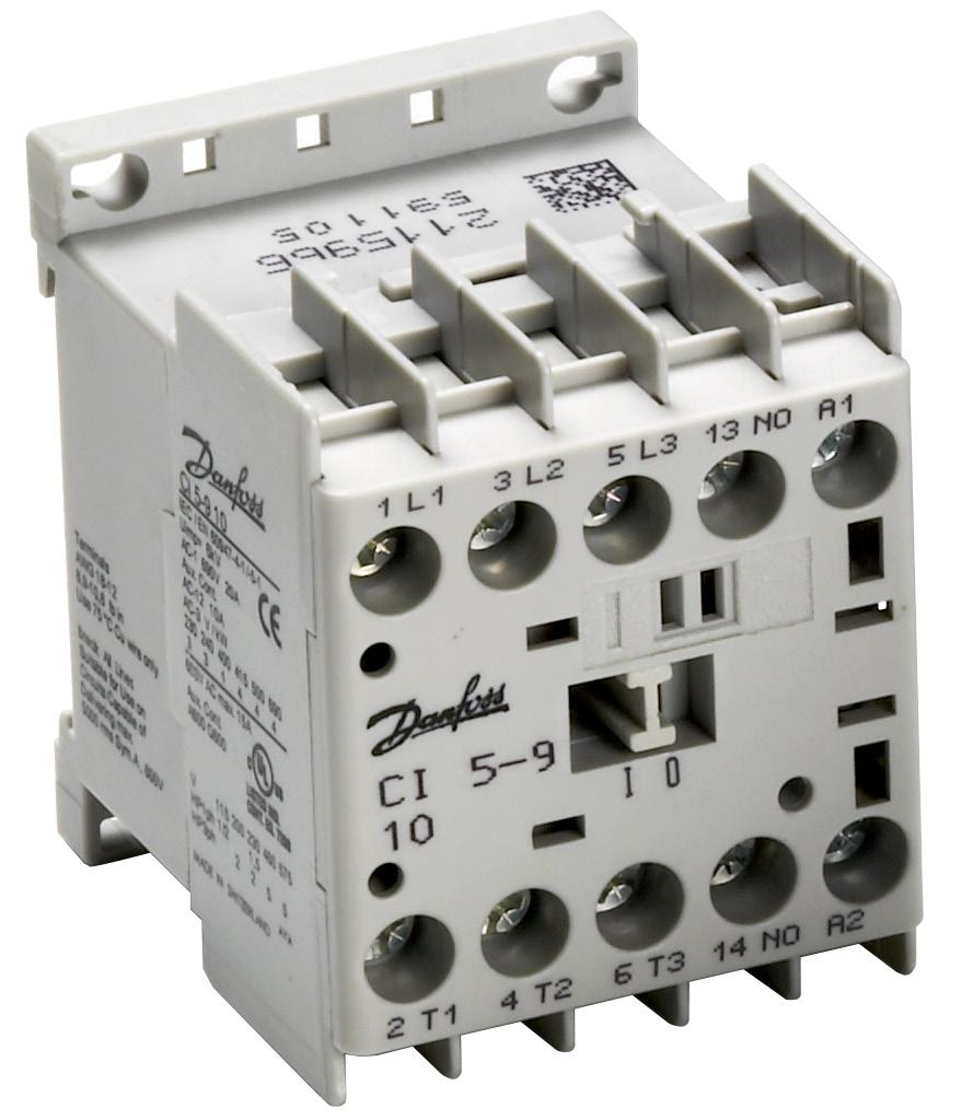 Minicontactor CI 5 CI 5 minicontactors cover the power range up to 7.5 HP and are available for C and DC coil voltages enabling reliable working with extremely low and high voltage fluctuations.