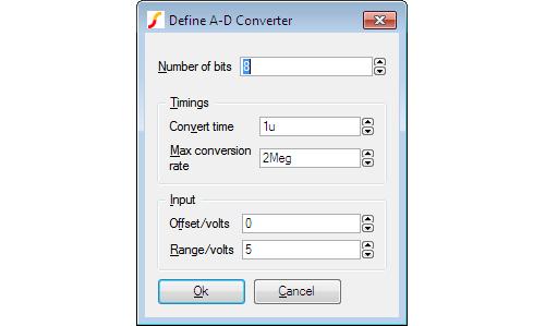8.7. Generic Parts These devices are implemented using the simulator s ADC and DAC models.