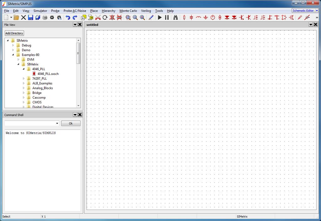 Chapter 5 SIMetrix GUI Environment 5.1 Overview The SIMetrix user interface provides an environment where multiple views can be managed within a window.