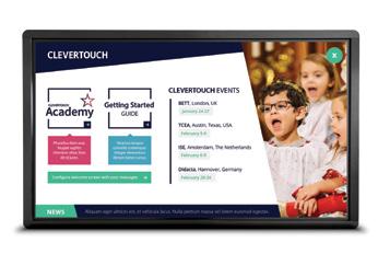 Your Clevertouch screen will search for the latest firmware update and install it, giving you instant access to the latest apps and features.