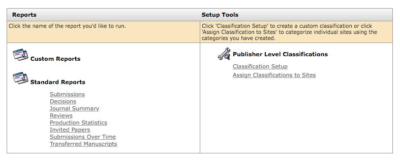PUBLISHER REPORTS REPORTS ARE ALSO AVAILABLE AT THE PUBLISHER LEVEL (FOR CLIENTS WITH MORE