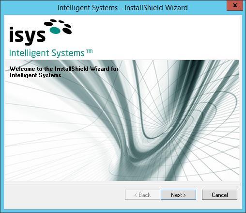 Installing Intelligent Systems Insert Intelligent Systems Installation CD.