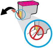 4. Insert a new ink cartridge. a. Remove the ink cartridge from the packaging.