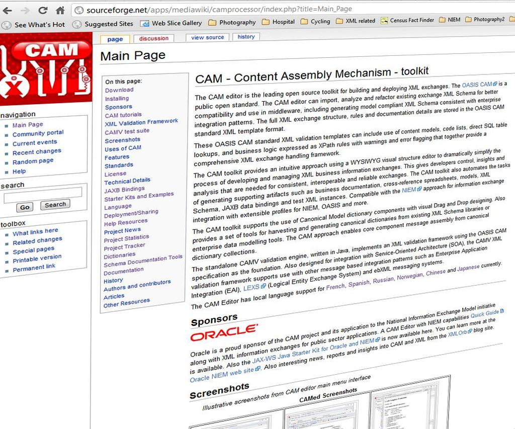 CAMeditor.org Project Site SNAPSHOT OF PROJECT ACTIVITIES 165,000+ CAMeditor.