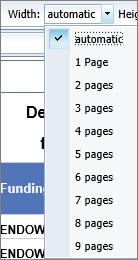 Footer Toggle the footer on and off Set the height of the page