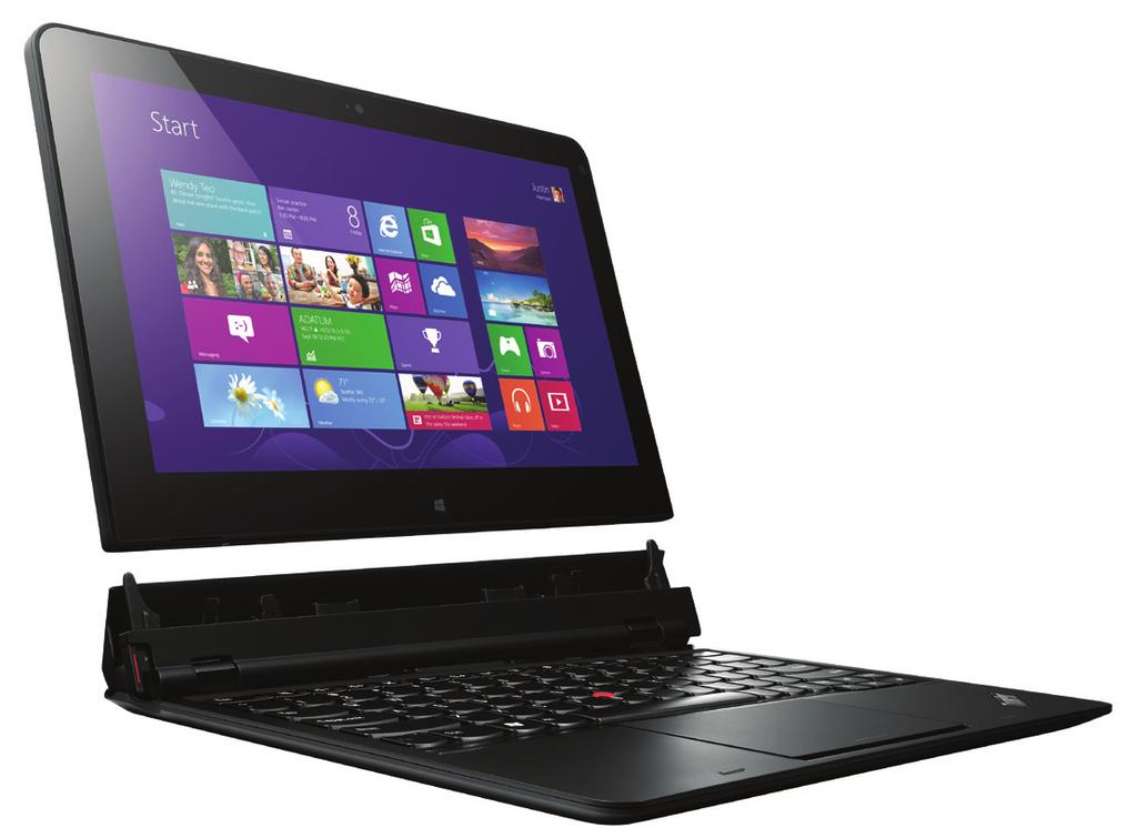 CDW.ca/lenovo Hybrids Hybrids allow users to detach the screen (the tablet) completely from its keyboard system dock.