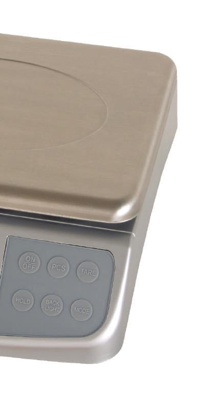 The NSF-Certified M-Series scales can be used in a variety of restaurant and