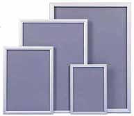 MANHATTAN SNAP FRAMES Manhattan Premium Snap Frames sheet, these frames are both durable and attractive.