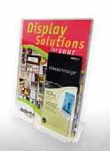 A3 298 x 425 x 103 47611 A3 Landscape 421 x 301 x 103 590501 SLANTED SIGN HOLDERS WITH DLE