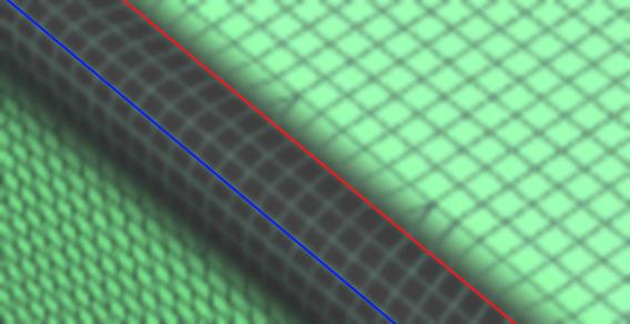 boundary: This mesh was generated with three Seam Strip rows.
