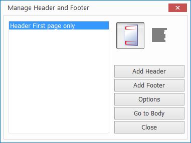 Unit 2: Creating Headers and Footers in a Document Creating Headers and Footers in a Document You can establish different headers and/or footers for the various pages of your merge documents,