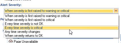 To access the Alert Responses dialog: In the Management Console ribbon, choose Alerting > Alert Responses.