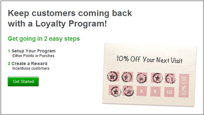 CONFIGURING THE SILVER BUILT- IN LOYALTY PROGRAM With the Silver built- in loyalty program, determine how to you want customers to earn rewards, either by punches or points, before proceeding to