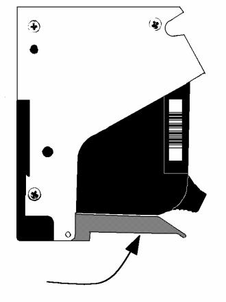 ? Make sure the cartridge is seated in the holder then close the latch lever to secure the cartridge in the holder. Do not force the lever into place. (See the diagram.)?