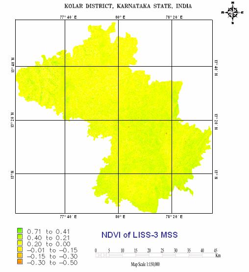 Land Cover Analysis using NDVI