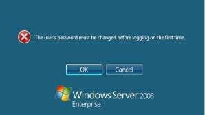 EXERCISE 4: INSTALL SERVER 2008 ON THE SERVER 2008 DC DOMAIN IMAGE administrator password with the following message: You will need to type in a complex password, type in the password, p@ssword1300