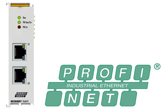 3 3.1 Product overview 3.1.1 PROFINET - Introduction Fig. 26: EL6631 The PROFINET IO Device (Slave) Terminal enables simple exchange of data between EtherCAT and PROFINET IO.