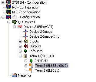 3.3.2 PROFINET device () integration under TwinCAT 2.11 This description applies to the PROFINET DEVICE. 1.