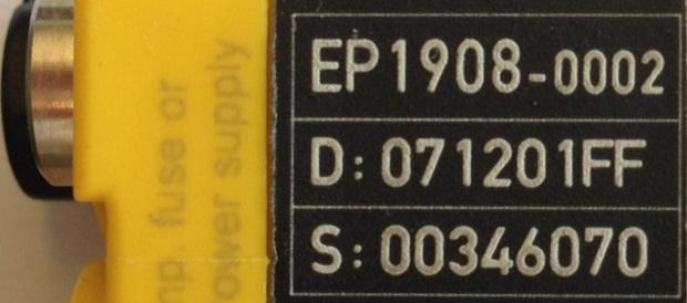 22090101 and unique serial number 158102 Fig.