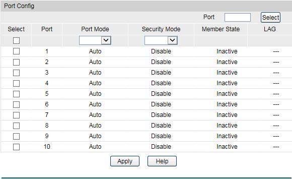 Aging Time: Priority: Specifies the living time of the member port in auto mode after the OUI address is aging out. Select the priority of the port when sending voice data. 10.3.