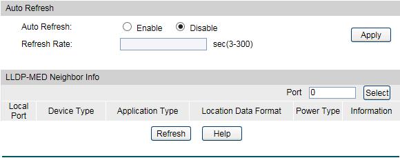 Device Type: Specify the auto refresh rate. Application Type: Application Type indicates the primary function of the applications defined for the network policy.