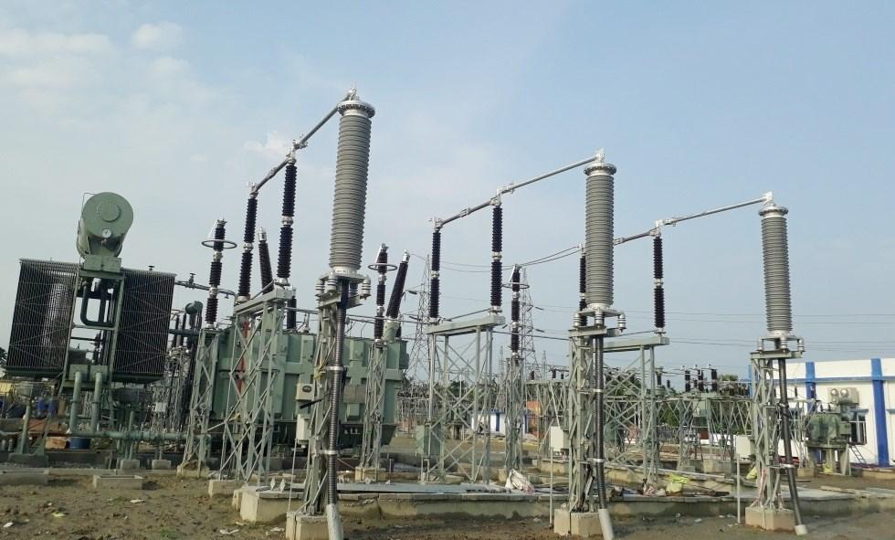 erection work of 220/132 Kv GIS substation, 220 Kv D/C transmission line, 6.