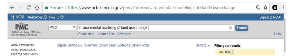 Search results for environmental